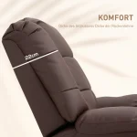 HOMCOM накланящ се масажен стол - Image 6