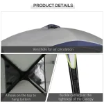 Outsunny 4 x 2,5M беседка външна шатра - Image 8