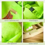 Детска люлка, Homcom, модел Дракон, 1-3 години - Image 7