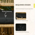 Комплект от 2 стола с маса Outsunny Rattan Bistro - Image 10