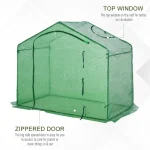 Outsunny Walk In Greenhouse оранжерия, PVC покритие - Image 10