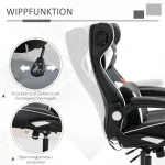 Стол за игри Vinsetto, стол за игри, вградени високоговорители - Image 9