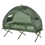 Outsunny Portable Camping Bed Сгъваема палатка - Image 3
