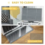 PawHut Дървена клетка за кучета Сгъваема - Image 7