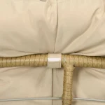 Outsunny Плетен въртящ стол - Image 9