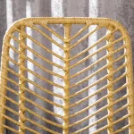 HOMCOM Модерни ратанови бар столове - Image 8