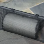 Шезлонг Outsunny 01-0336 Textilene, стоманено черен - Image 5