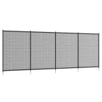 Предпазна ограда за басейн Outsunny 4 части