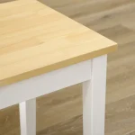 Дървена трапезна пейка за 2 души HOMCOM 102 cm - Image 9