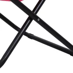 Outsunny Сгъваем стол за къмпинг, метална рамка - Image 3