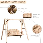 Outsunny Външна градинска люлка за 2 души - Image 7