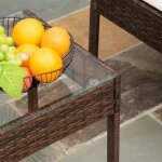 Outsunny Комплект мебели за вътрешен двор от 4 части - Image 7