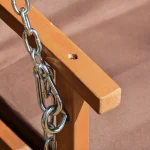 Outsunny Hollywood люлка от истинско дърво, градинска люлка - Image 7