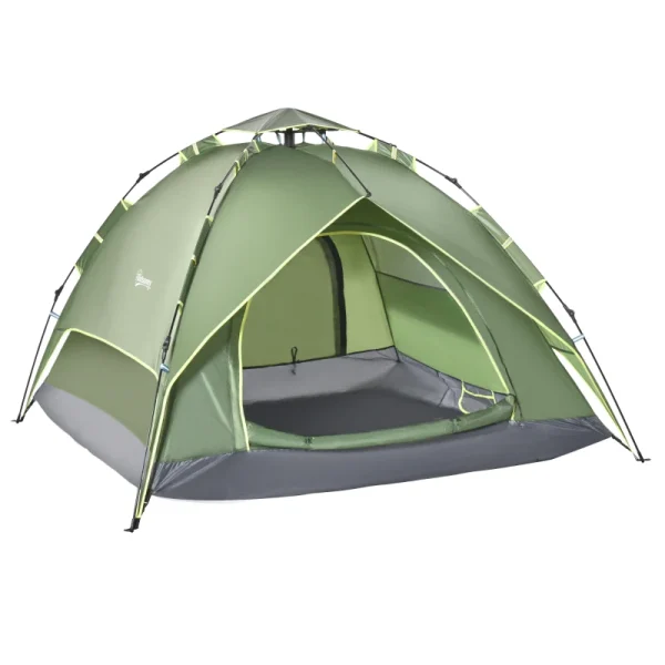 Outsunny Двойна палатка за къмпинг Quick-Up Tent 2