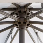 Outsunny чадър конзолен чадър Ø2,67 x 2,45 m колянов чадър - Image 9