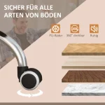 Vinsetto Офис стол с функция за масаж, поставка за крака - Image 9