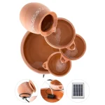 EMPOLI каскаден фонтан теракота 5 етапа 200 л / ч солар - Image 2