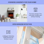 Електрическа камина Klarstein Lienz - Image 4