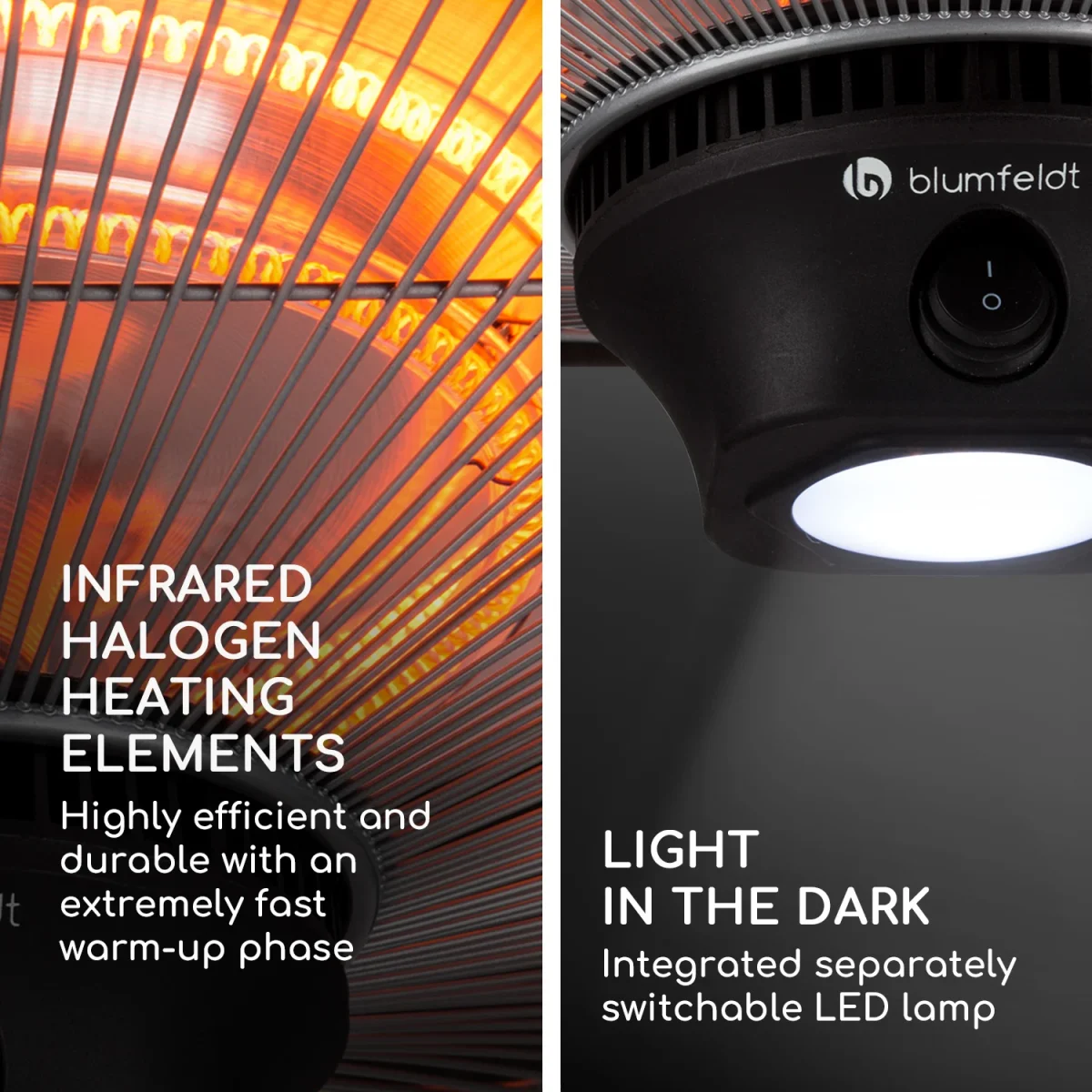 Инфрачервен нагревател Blimfeldt Heat Hexa - Image 5