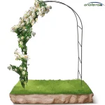 Anaterra® арка за рози - комплект, 2 части, 240x140x36см - Image 5