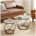 Комплект от 2 кръгли холни маси Songmics - Image 5