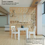 Трапезна маса MIADOMODO® - квадратна за 4 човека - Image 5