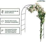 Anaterra® арка за рози - комплект, 2 части, 240x140x36см - Image 7