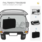 Бебешко легло HOMCOM, легло за пътуване, бебешка люлка - Image 4