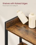 Рафт, Органайзер за баня, Vasagle, 63x25x165 см - Image 7