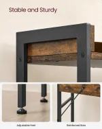 Рафт, Органайзер за баня, Vasagle, 63x25x165 см - Image 5