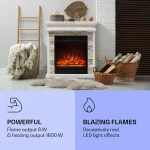 Електрическа камина Klarstein Nevis Peak - Image 4