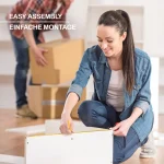 Стълбищна етажерка MIADOMODO® - бяла, 6 отделения - Image 9