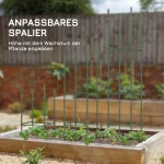 Комплект опори за растения Outsunny от 2 части - Image 4