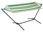 Домашен хамак LIVARNO, с рамка, зелени ивици