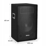 Пасивни високоговорители Auna комплект от 2бр - Image 2