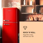 Ретро Комбиниран хладилник с фризер Klarstein - Image 2