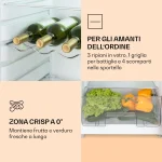 Ретро Комбиниран хладилник с фризер Klarstein - Image 5