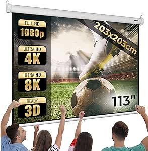 Екран за проектор Jago® - (203x203 cm - 113")