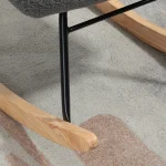 HOMCOM Ретро люлеещ се стол 98cm x 71cm x 101cm - Image 7