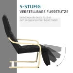 Стол за релакс HOMCOM, шезлонг 66,5 x 94 x 100 см - Image 8