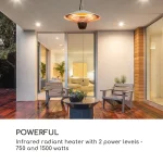 Hitzkopf Blumfeldt инфрачервен нагревател за таван - Image 2