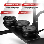 Лежанка за тежести Physionics с комплект тежести 70 кг - Image 11