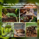 PawHut Стъклен терариум за влечуги - Image 9