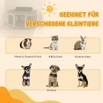 PawHut кошара за кучета, сгъваема, 124 cm x 124 cm x 62 cm - Image 7