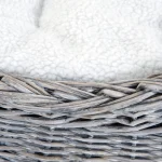 PawHut Плетена кошница от ратан за котки с 2 възглавници - Image 12