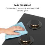 4 газов котлон за вграждане Klarstein Goldflame - Image 8