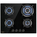 4 газов котлон за вграждане Klarstein Goldflame