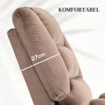 HOMCOM Повдигащ се стол с функция за масаж, 90x93x110 см - Image 5