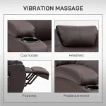 HOMCOM Повдигащ се стол, реклайнер с помощ за повдигане - Image 5