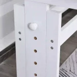 HOMCOM Учебна маса, 5 нива с чекмедже 109x55x63,6-89,2см - Image 5